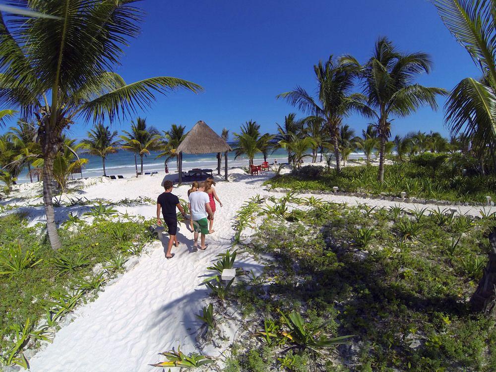 Hotel Cabana Los Lirios Tulum Luaran gambar